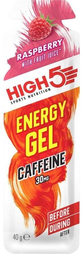 HIGH5 EnergyGel Koffein Bringebær | Sykkel
